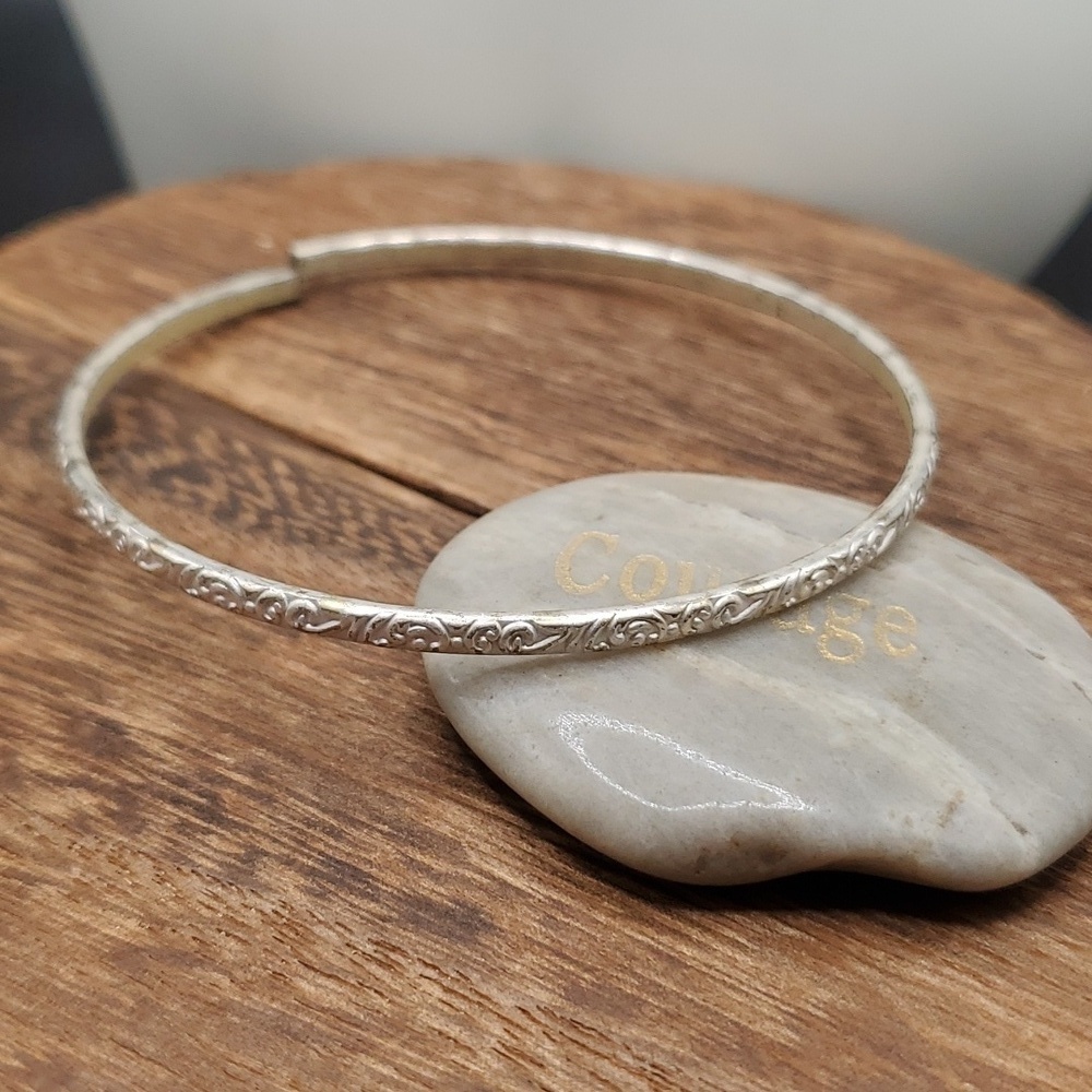 B2718 Victorian scroll antique‎ bracelet